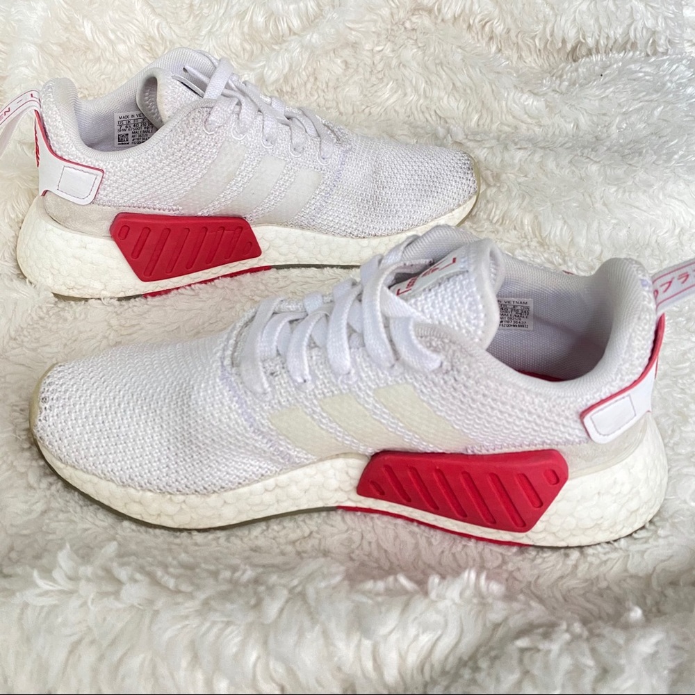 Adidas Men’s NMD R2 CNY White Chinese Sneakers - Picture 10 of 14